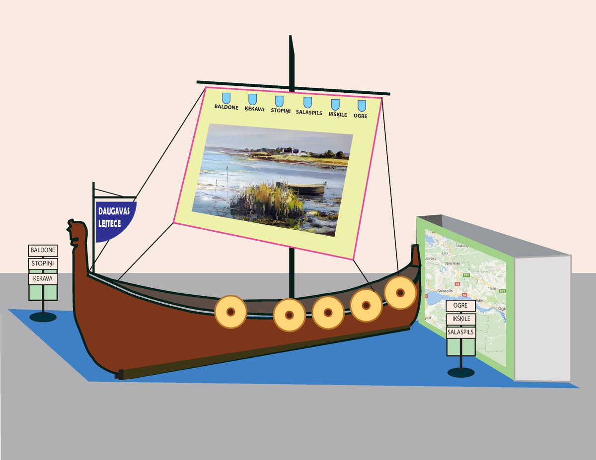 No <a href="/visitogre/">Ogres novadaTIC</a> uz tūrisma izstādi <a href="/Balttour/">Balttour</a> ar vikingu kuģi!
visitogre.lv/lv/jaunumi/366…