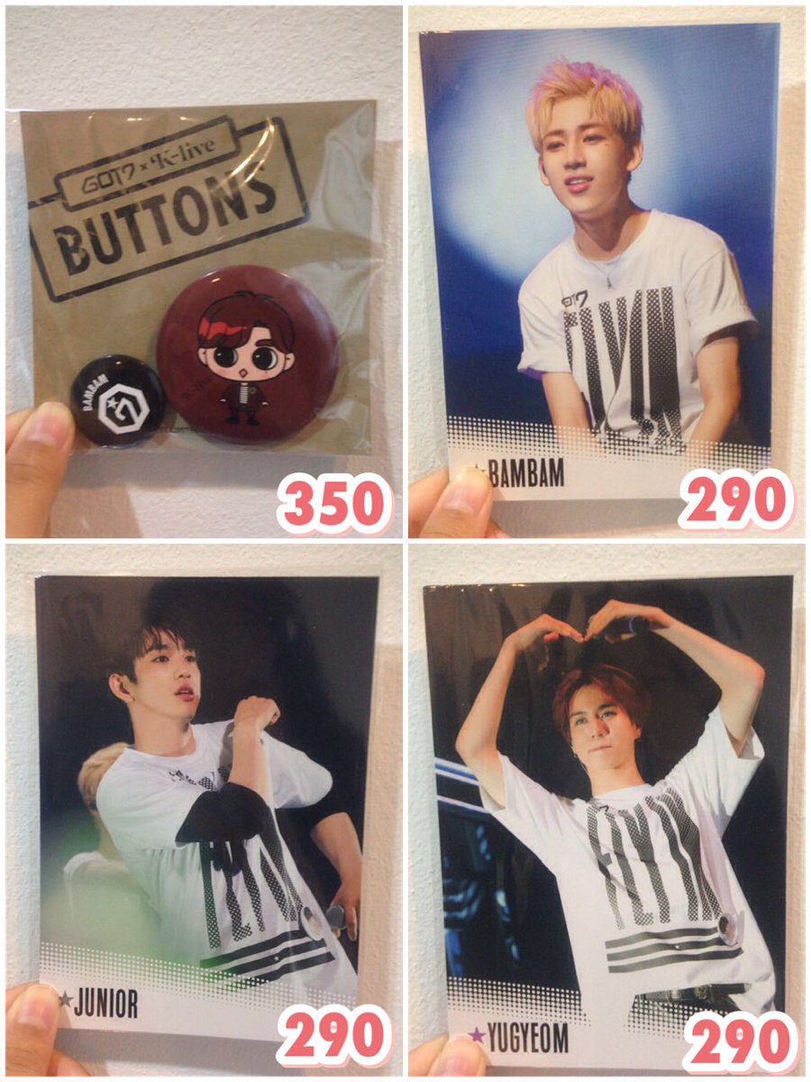 withluv_shop's tweet photo. @KayeeBam (PLZ RT) 
•เข็มกลัด K-live แบมแบม 350
•เทรดดิ้งการ์ด live photo #FlyinJapan JY BB YG 290
•พัด มาร์ค 300
ราคารวมส่ง สนใจDM🙏🏻 https://t.co/w7xJ0HvgwN