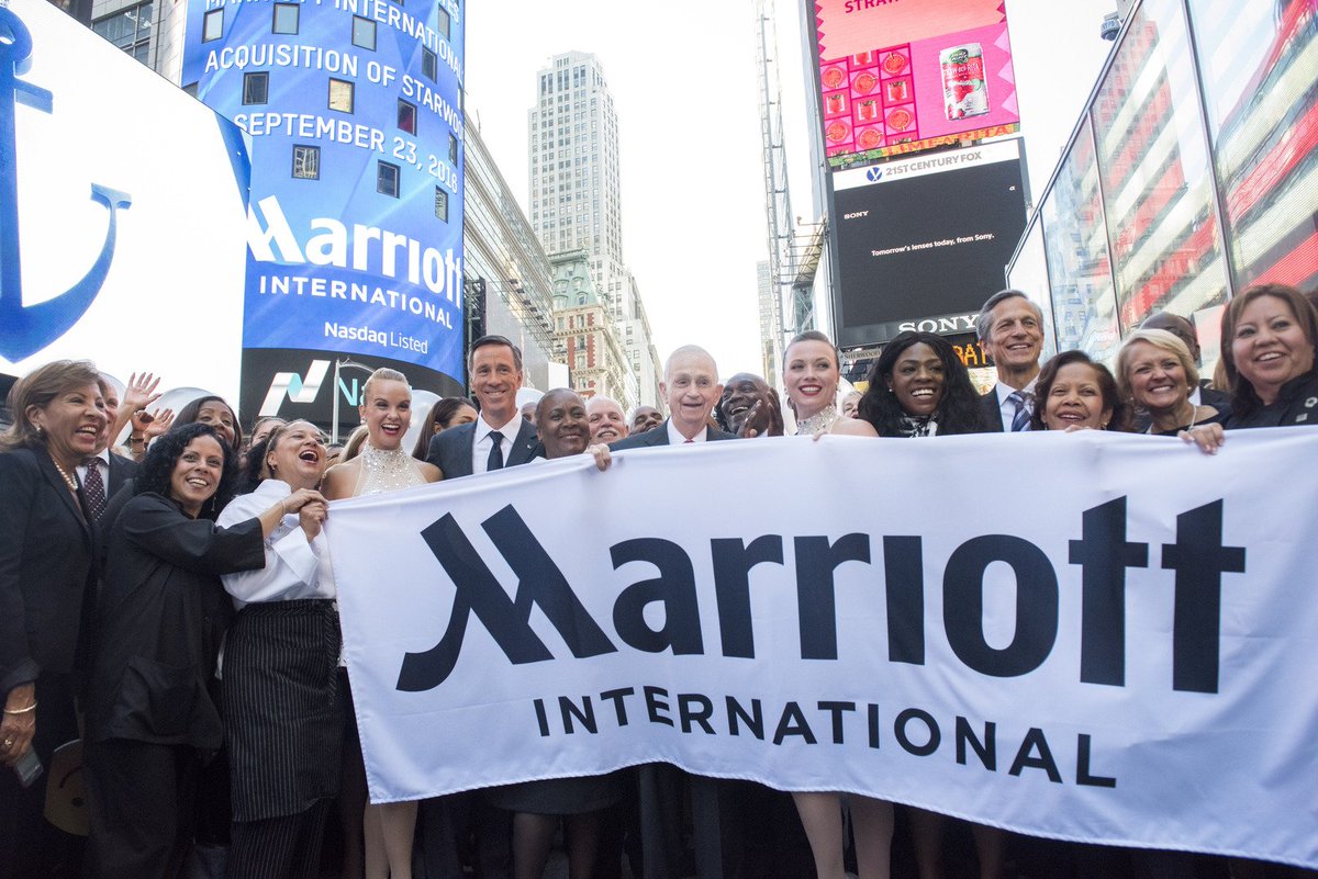 MarriottIntl's tweet photo. Thrilled to receive the Merger &amp; Acquisition of the Year award from @ALISConference https://t.co/wU8iIJUfp6 https://t.co/GueZUiYkAW
