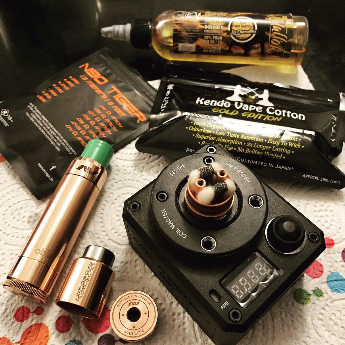 Miiickyyyyyy's tweet photo. 🤙🏻✌🏻✅💨
#vapeporn #vapelifestyle #vapefriends #kennedy #kennedy24 #ablemod #avidlyfe #kendo #coilmaster #qlf https://t.co/X00ELiH1Tp