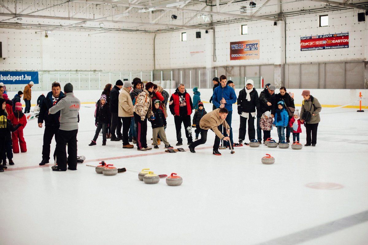 A shot from last weekend's event definitely in winter style, where visitors could try out a wide range of sports on ice and snow.