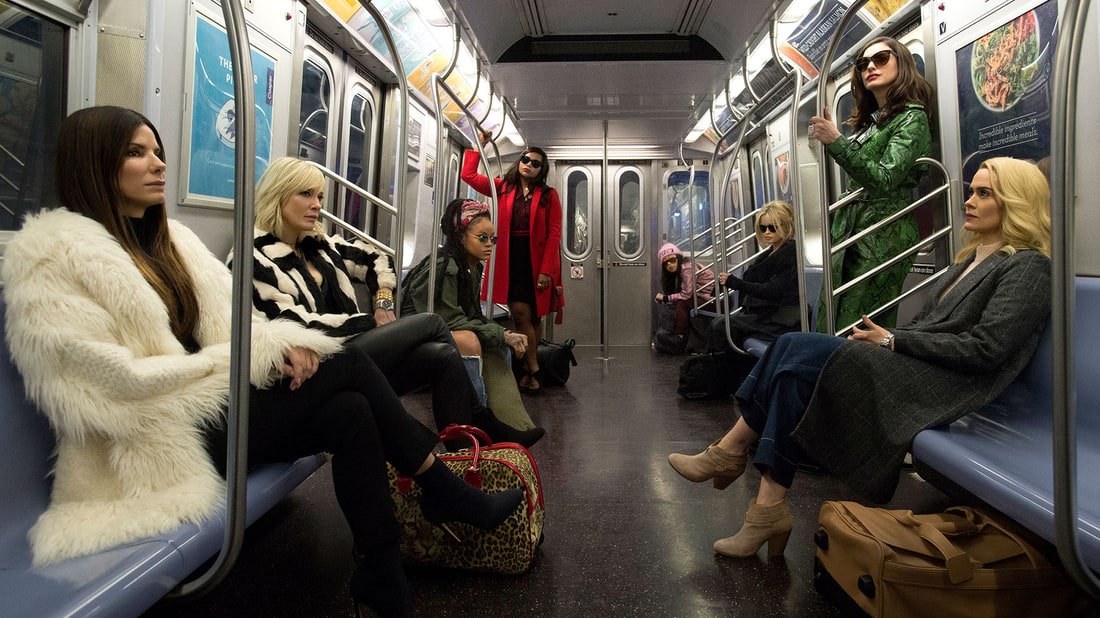tomandlorenzo's tweet photo. "Ocean's Eight" First Official Photo Released. #Oceans8 #OceansEight https://t.co/mowmEwKotY