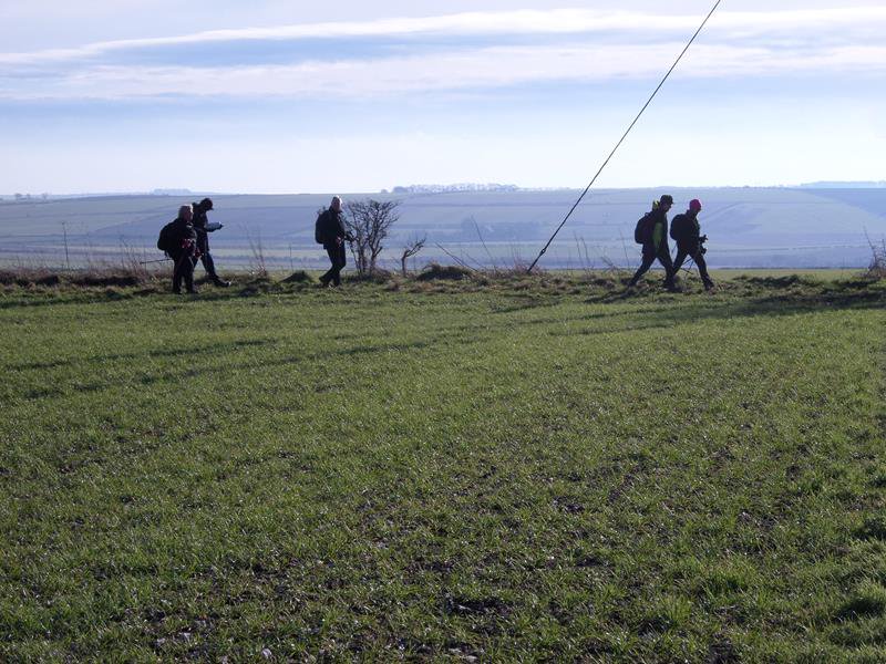 ScarbRamblers's tweet photo. 30 joined our super walk in glorious winter sun on beautiful #YorkshireWolds on Sunday. Special welcome to 1st-timer Victoria. @RamblersGB https://t.co/DvOkeSNeRG