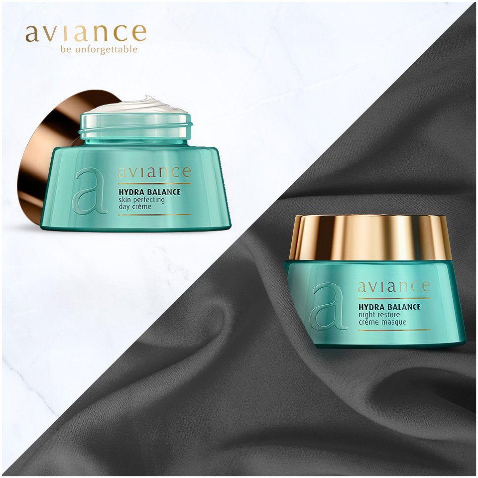 avianceIndia's tweet photo. We prescribe Hydra Balance Skin Perfecting Day Crème for mornings &amp; Night Restore Crème Masque before bedtime for nourished &amp; hydrated skin. https://t.co/sPNNvbMieZ