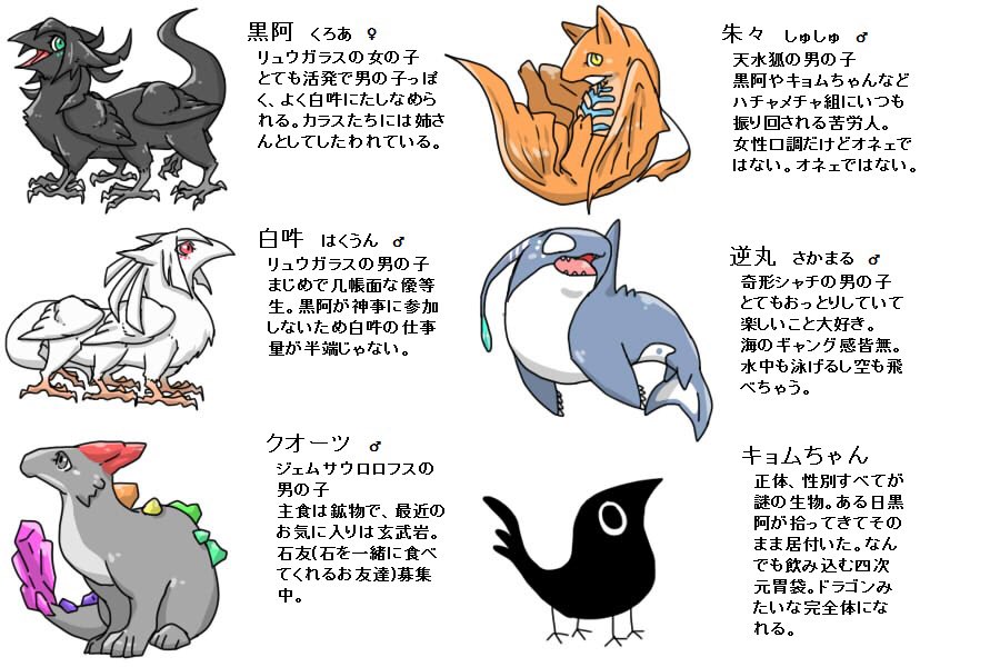 宙太 低浮上 うちの子全員集合させてみたまとめ タウル組とケモノ組の世界観は別だよ 宙太 低浮上 うちの子全員集合させてみたまとめ タウル組とケモノ組の世界観は別だよ