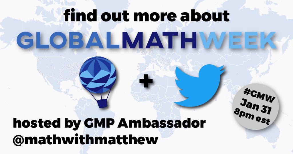 MathWithMatthew's tweet image. Reminder that Global Math Project Twitter Chat is Tuesday evening, 8:00 pm EST &amp;amp; 5:00 pm PST. We are discussing "Exploding Dots" using #GMW