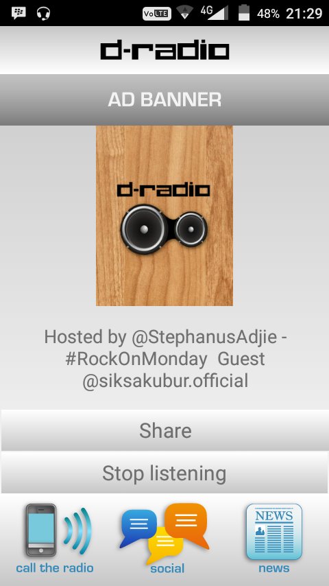 Udeh mantengin @demajorsradio dari jam 8 tadi. interview nya <a href="/Siksakubur_DM/">SIKSAKUBUR</a> saikk bgt lah!!! (y) #RockOnMonday