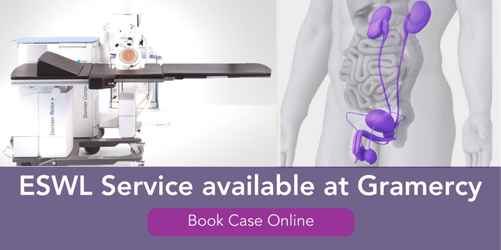 Gramercy Surgery Center provides Extracorporeal Shockwave Lithotripsy (ESWL) services to treat Kidney Stone Disease. Book your case online!
