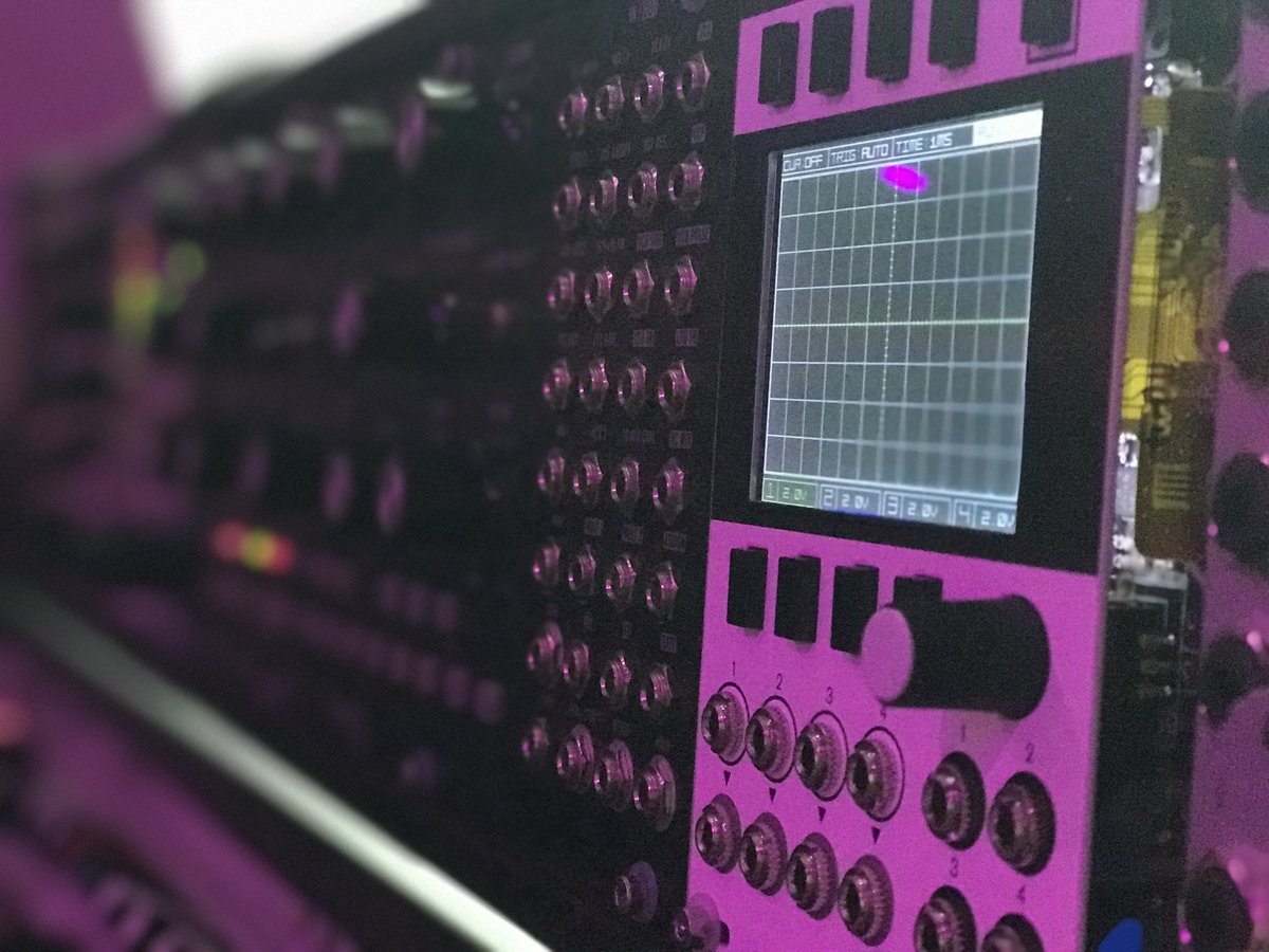 AuralImperative's tweet photo. "I always thought that inspiration is for amateurs. The rest of us just show up and get to work." - Chuck Close #synth #mondaymotivation https://t.co/mvUy134YKM