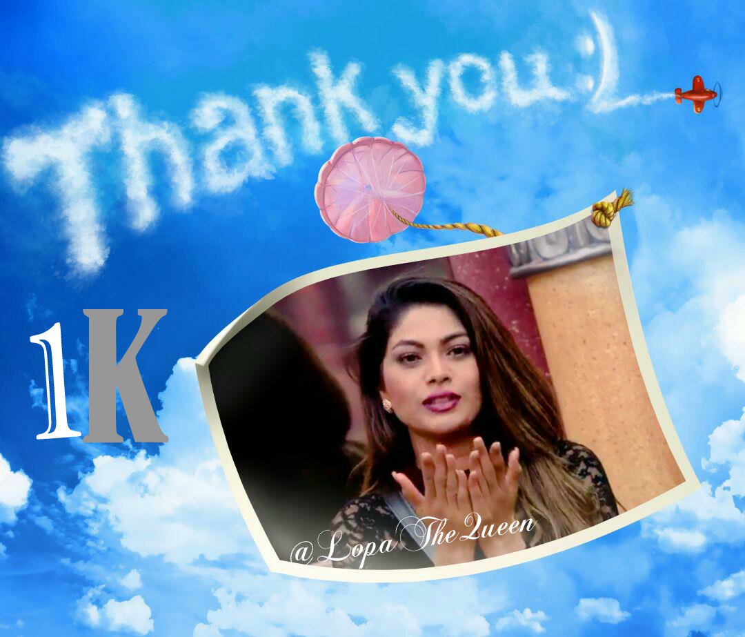 LopaTheQueen's tweet photo. 1K followers π Created this id for @lopa9999
I'm proud tht I supported her
Thnq #LopaArmy for always appreciating my edits #WelcomeBackLopa https://t.co/kuDMsicXK4