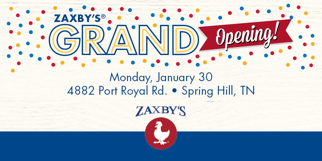 zaxbys zaxby svar gillanden