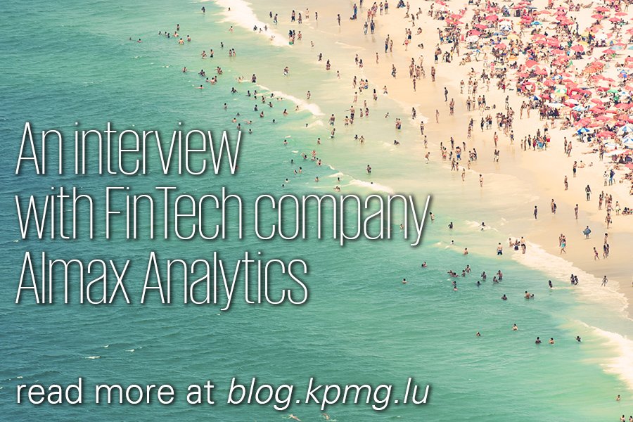 KPMGLuxembourg's tweet photo. Read our interview with @AlmaxAnalytics! A #FinTech company using AI to analyse the stock impact of news. Read here: https://t.co/it0FAlU0Ai https://t.co/wIKOLl8QrO