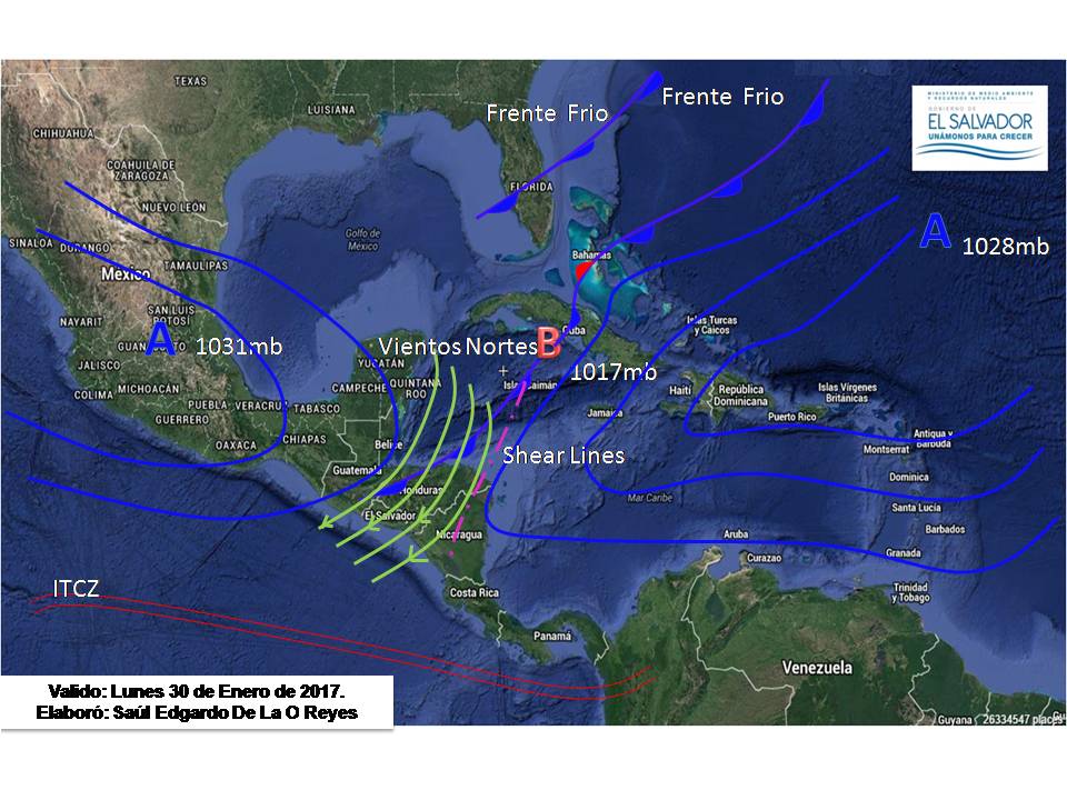 alertux's tweet photo. #ClimaSV
Pronóstico: Vientos Nortes de moderados a fuertes, con énfasis en zonas altas y montañosas, temperaturas disminuidas por noche. https://t.co/q9MMfzoxzL