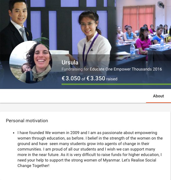 We women foundation tweet media