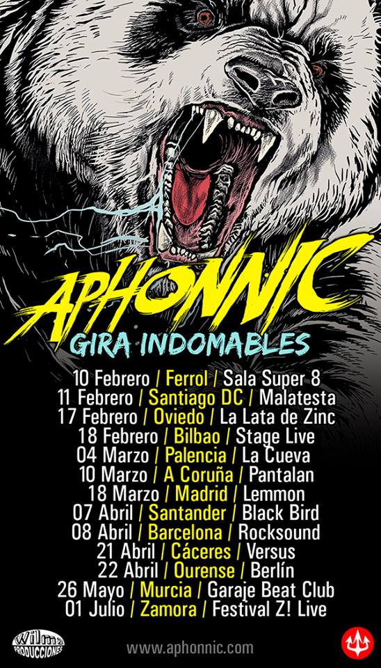 Desde #España la Gira #Indomables de <a href="/aphonnic/">Aphonnic</a> . metaltrip.com/fechas-de-la-g…
#JardinDelRock