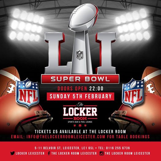 Who's coming down to watch the Superbowl with us?! #leicester #SuperBowl