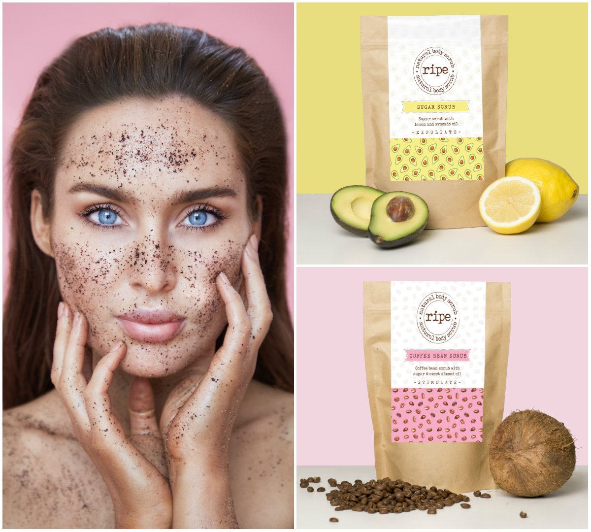 sheologydigital's tweet photo. The fab @ripebyroz range has just been released! A body scrub by @RozannaPurcell, it's packed with loadsa gorgeous ingredients. #Feelssoripe https://t.co/bQo2sunrOP