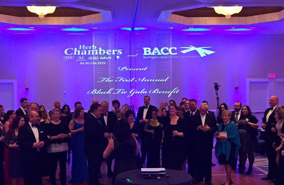 baccma's tweet photo. The Burlington Area Business Community came out to support local charities at the Inagural @baccma Black Tie Gala Benefit #baccstrong https://t.co/kAt2E9xKuG