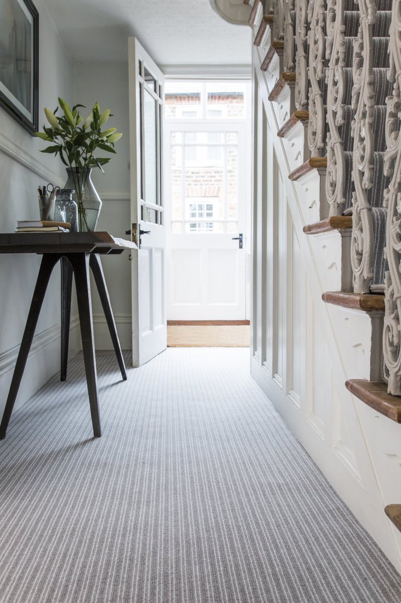 Installing a #stripe #carpet is a great way to induce #texture &amp; add extra depth to your #home. Don’t you agree?
