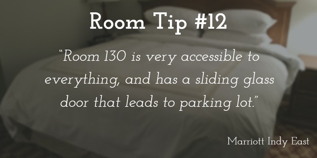 MarriottCtrIndy's tweet photo. For those moments when you need quick access to your car. 🏃💨
#Marriott #RoomTips https://t.co/jkYLZFe2hX