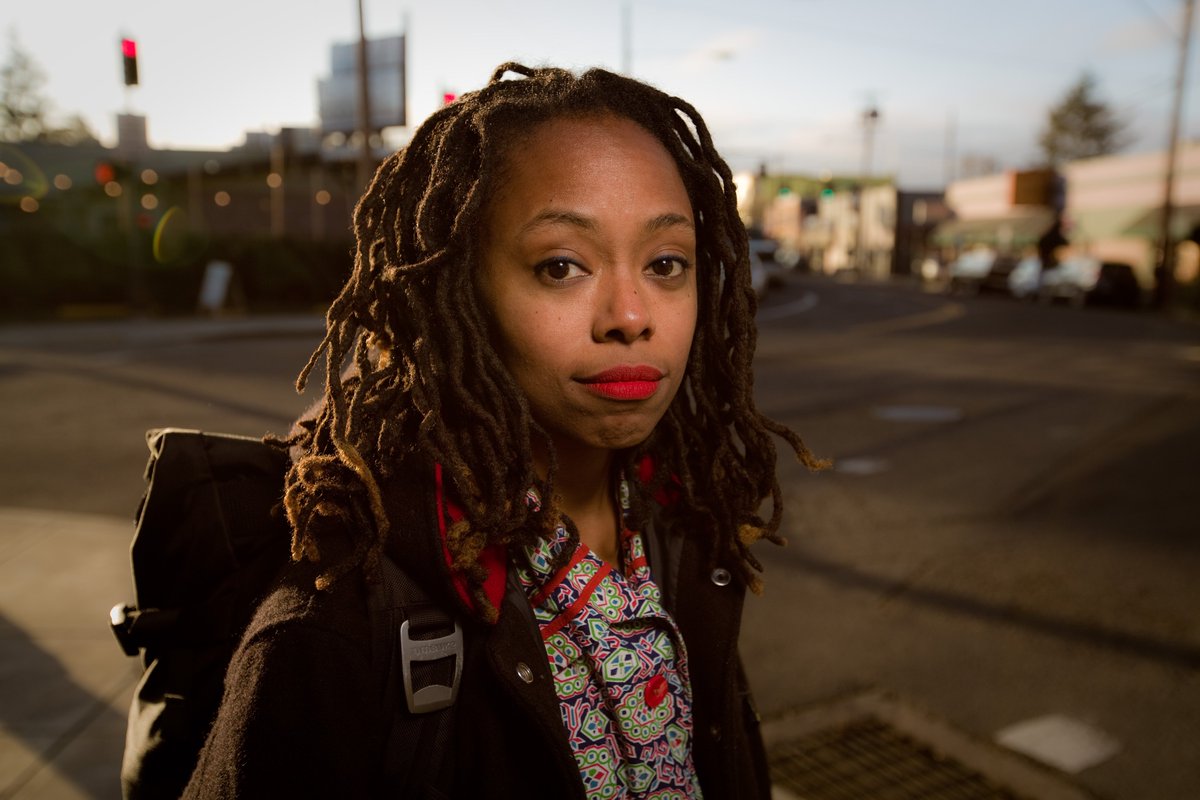 Join us Friday @ 5PM for the 1st public exhibition of <a href="/intisarabioto/">Intisar Abioto</a>'s The Black, celebrating the Black community in diaspora. #gallery #PDX