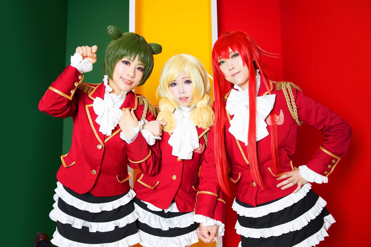 コスプレ】 プリティーリズム・レインボーライブ ベルローズ 蓮城寺