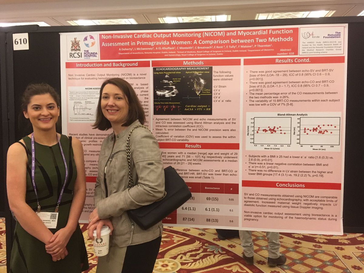 RotundaHospital's tweet photo. Some of our delegates presenting #RotundaResearch at @MySMFM last week #SMFM17 https://t.co/beNDH4wH8z