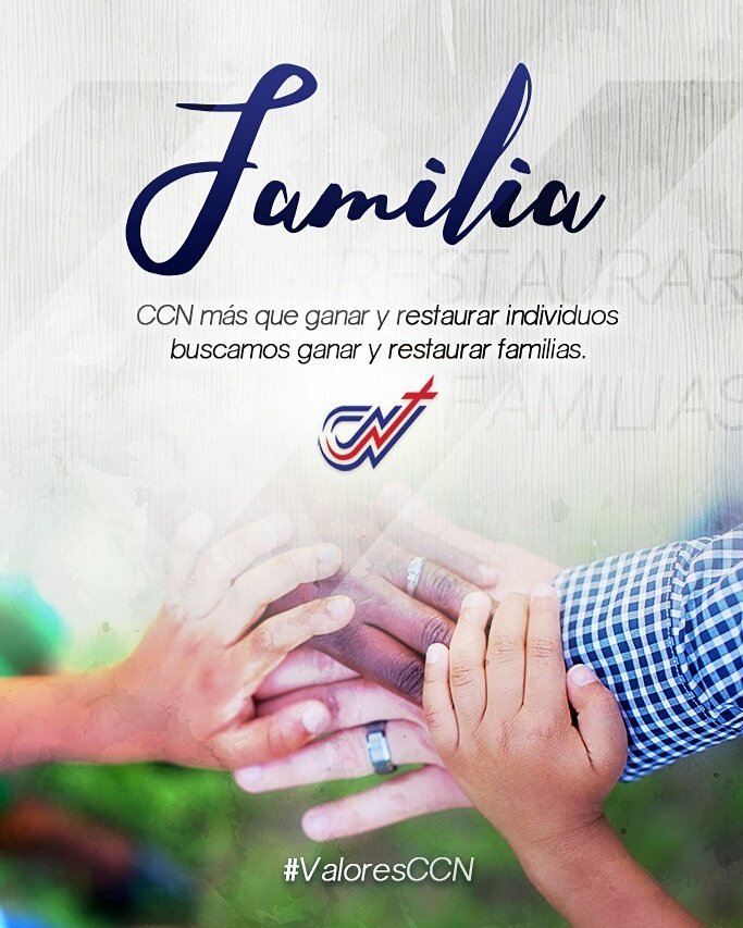 CCN_VEN's tweet photo. #CCN Será tan fuerte como lo sean sus familias. #ValoresCCN https://t.co/6U0RpvTZLo