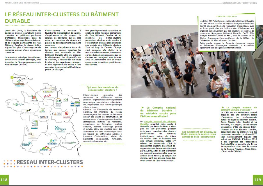 PlanBatiment's tweet photo. Retrouvez le réseau #Interclusters et le #CBD2016 dans notre rapport d'activité >> https://t.co/yrFI0lmggq https://t.co/bDR26ntJoh