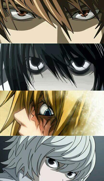 Death Note ( Near, L Lawliet, Mello, Light Yagami )