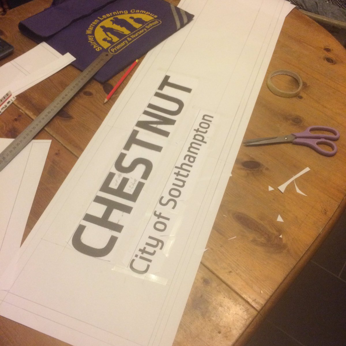 With permission from <a href="/SouthamptonCC/">SouthamptonCC</a>: the city's 1st mosaic road sign. Please visit, rate and post selfie! #mrmosaic