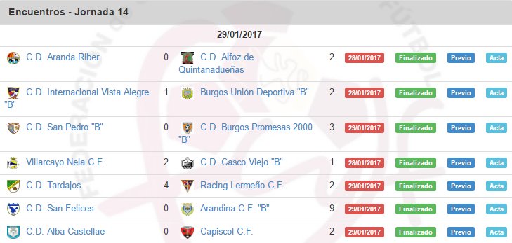 AlbaCastellae's tweet photo. Resultados y Clasificación tras Jornada 14 - 2ª Div. Provincial Infantiles (Burgos) https://t.co/IZHwrgpBUo