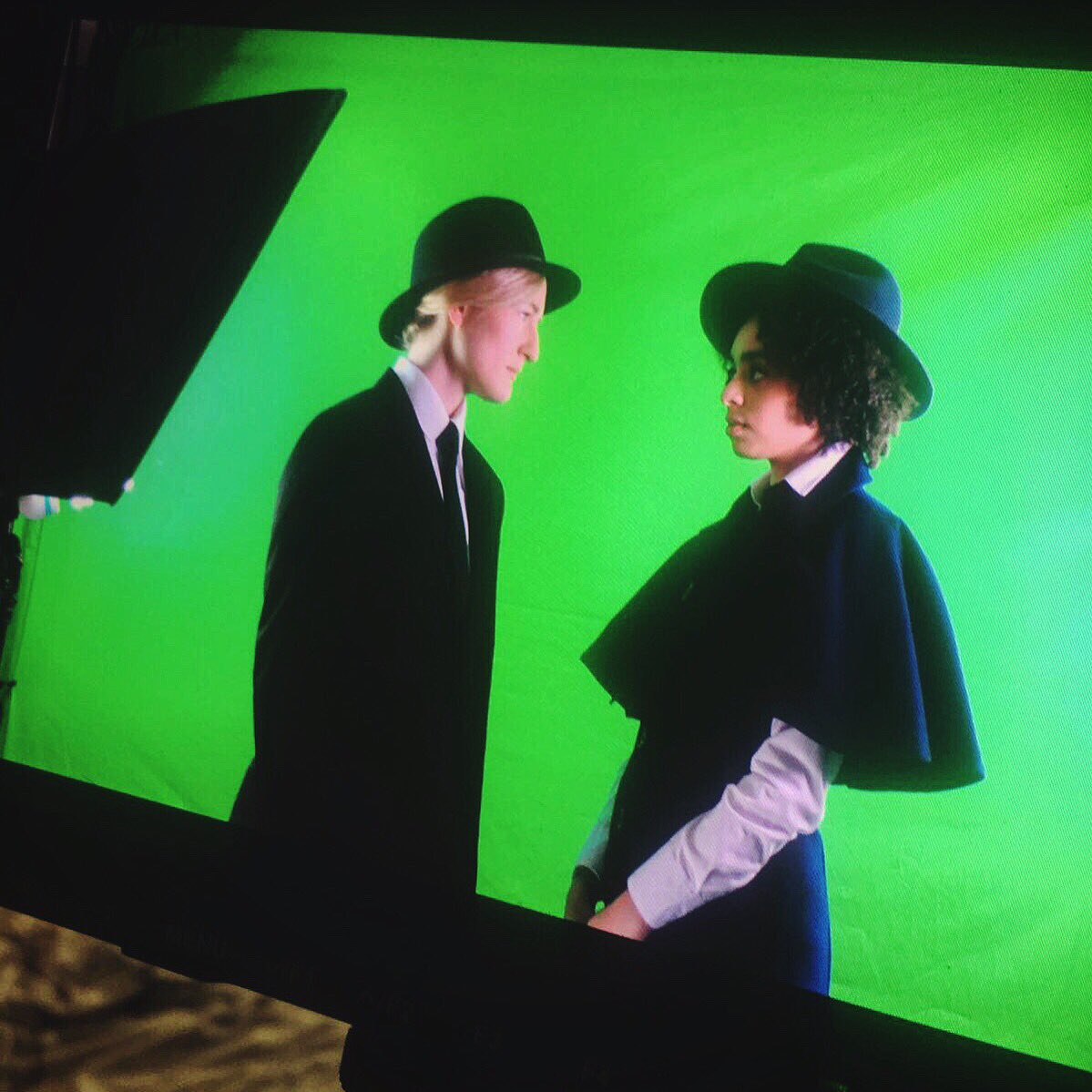 Thank you for this morning's shoot <a href="/IndieGriffiths/">Indie Griffiths</a> &amp; <a href="/ProudUnicornUK/">Proud Unicorn</a> 🌈🦄💕#greenscreen #ProudUnicorn