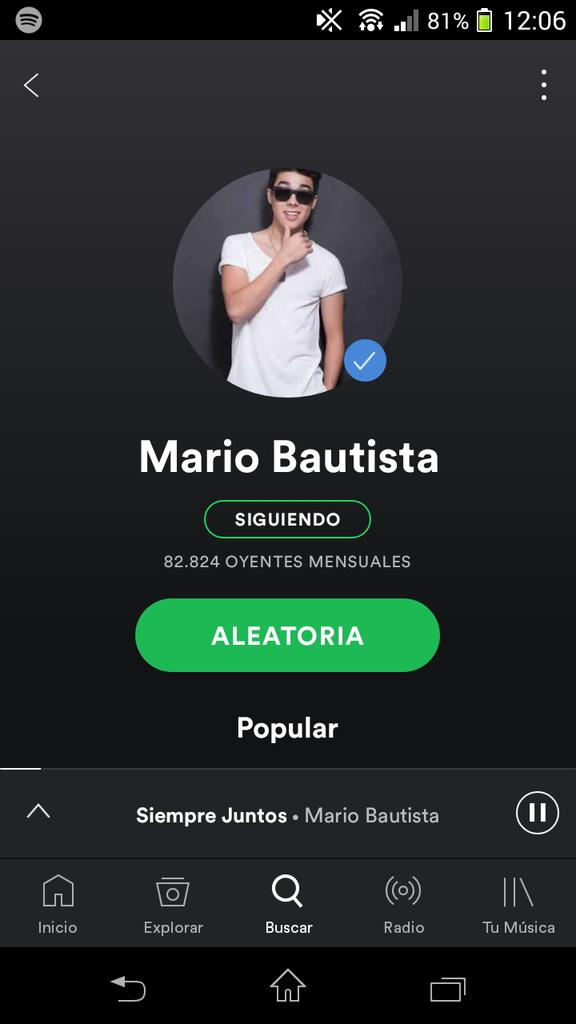 FebeMachaca's tweet photo. Mi amor ya te sigo eres él mejor amo las playlist #MarioBautistaEnSpotify @mariobautista_ https://t.co/53ZXLzle14