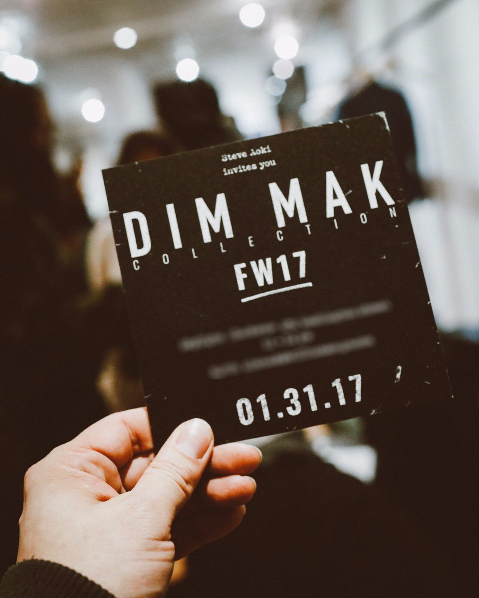 Tomorrow 🔥🔥🔥 #fw17 #cfda #nyfw #dimmakcollection https://t.co/NrPUiPbi1M