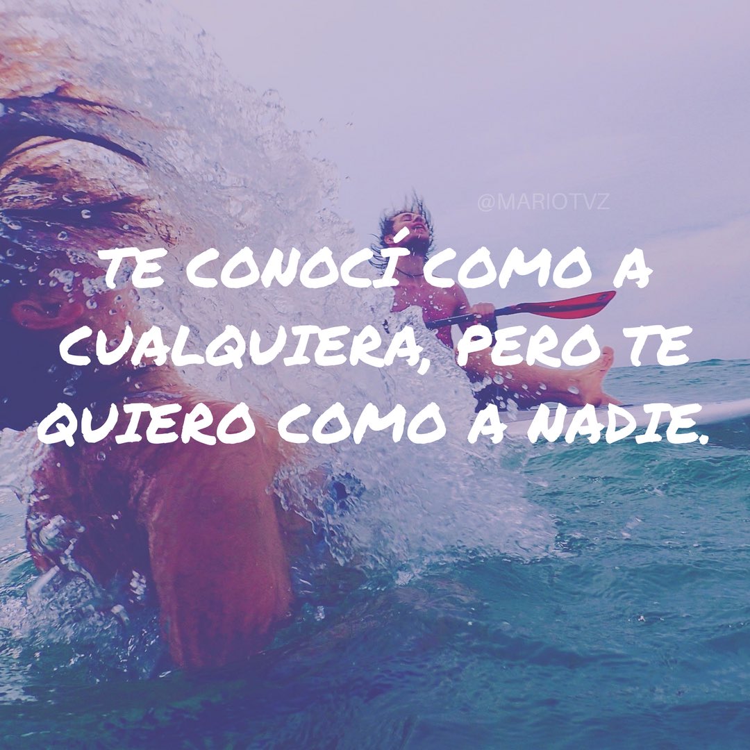 mariotvz's tweet photo. Te conocí como a cualquiera, pero te quiero como a nadie. https://t.co/1mDrgYebLM
