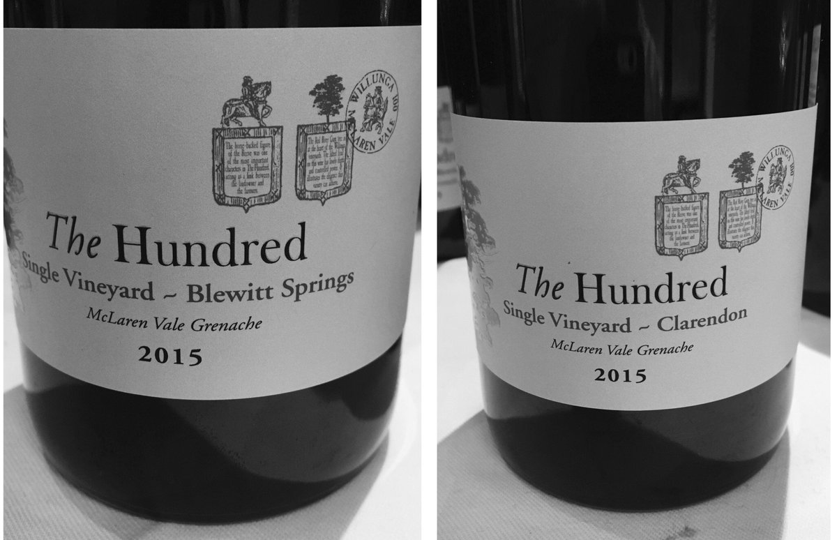 libertyireland's tweet image. Two single vineyard Grenache from @willunga100 in McLaren Vale. Old vines, no oak, as pure as expression as you’re likely to find. #ADTWine