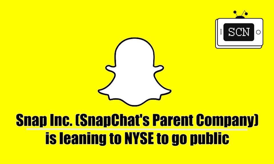 StateCollegeNow's tweet photo. Snap Inc to list on the NYSE #SCNfinance https://t.co/vnwr12Sn6s