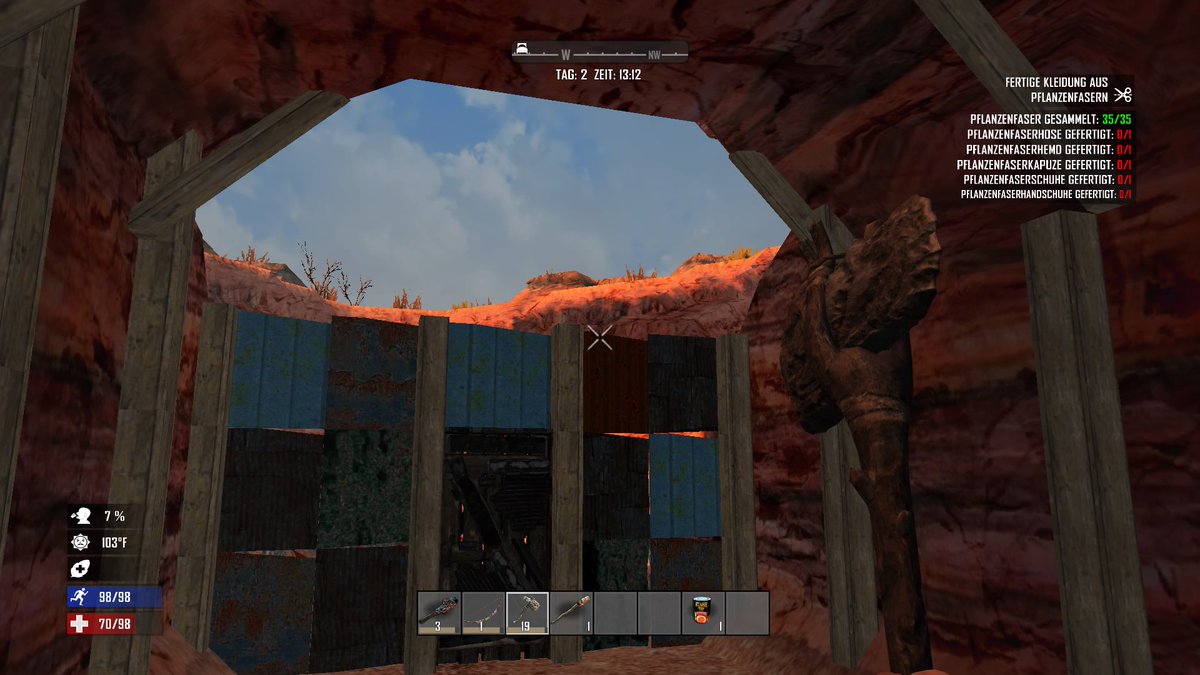 LadyChristin_oG's tweet photo. #PS4share #7daystodie #zocken #startpunkt #wüste #mine #llooksgood #save https://t.co/YnWIERSEJh