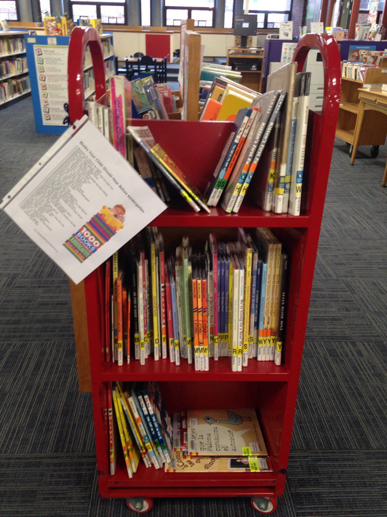 Even if you didn't make it on Saturday, you can still sign up for 1000 Books and check out some recommended books! 📚