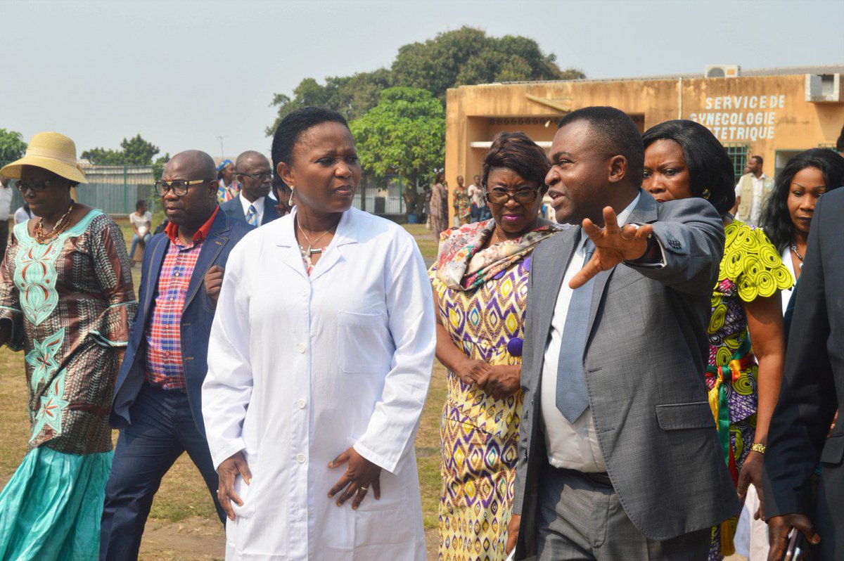 Hôpital de base de Bacongo, constat :
-conditions précaires de travail des agents
-manque criard, du personnel
-les problèmes de salubrité
