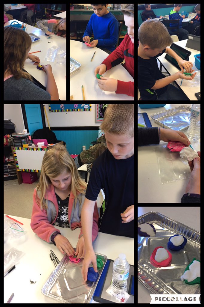 AVedeikis's tweet photo. One of my favorite days in this Science unit...Ss making fossils. @BostianES #handsonsciencefun https://t.co/PLFiVcIvOS