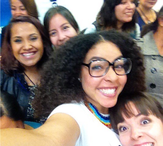 ana_volta's tweet photo. @galiebra @mariannamambo @ferorozca y yo el sábado en #ggmeetup07 Ya dicho, lo mío no son los selfies y menos cuand… https://t.co/EmIocZ4dUq