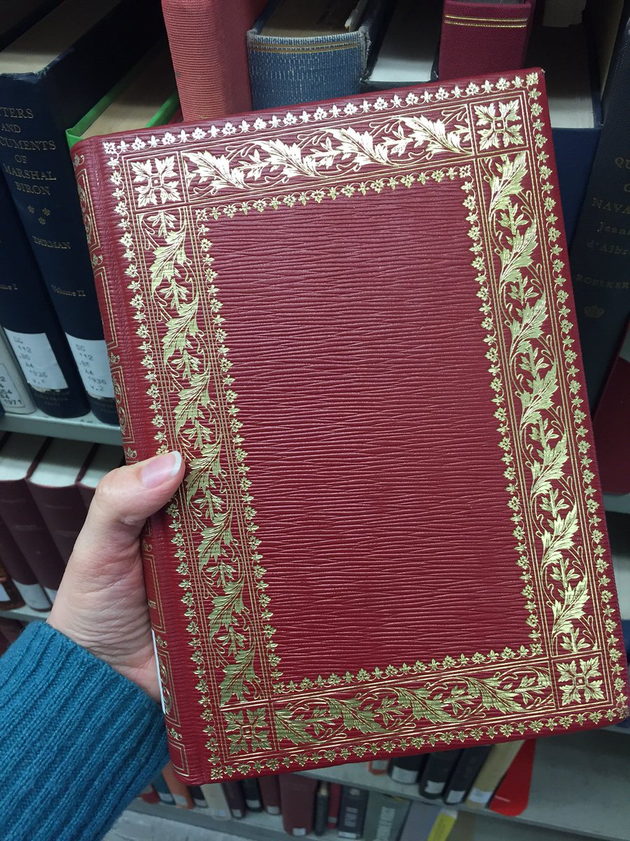 CUAlibraries's tweet photo. Sometimes you find a book in that stacks that just makes you go, "Ooo... purty!" #cua #cualibraries #marblemonday https://t.co/WBqXqtB90B