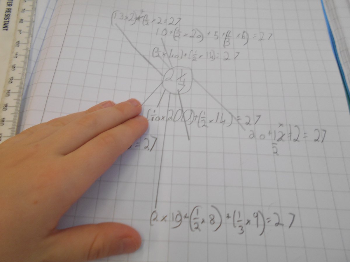 BurstedWood's tweet photo. Happy pattern making! Studying 27 today in Yr2 #Gattegno #Cuisenaire #numberstudy #ks1algebra @NoMathFears https://t.co/N4D59A6XAR