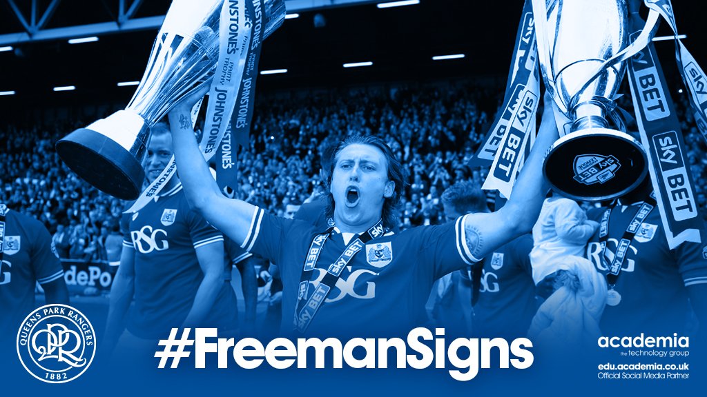 QPR's tweet photo. π· #FreemanSigns
As we welcome #QPR's new recruit, take a look at Luke Freeman's career so far: https://t.co/kLBu8THyBy https://t.co/EaLuAWjfCm