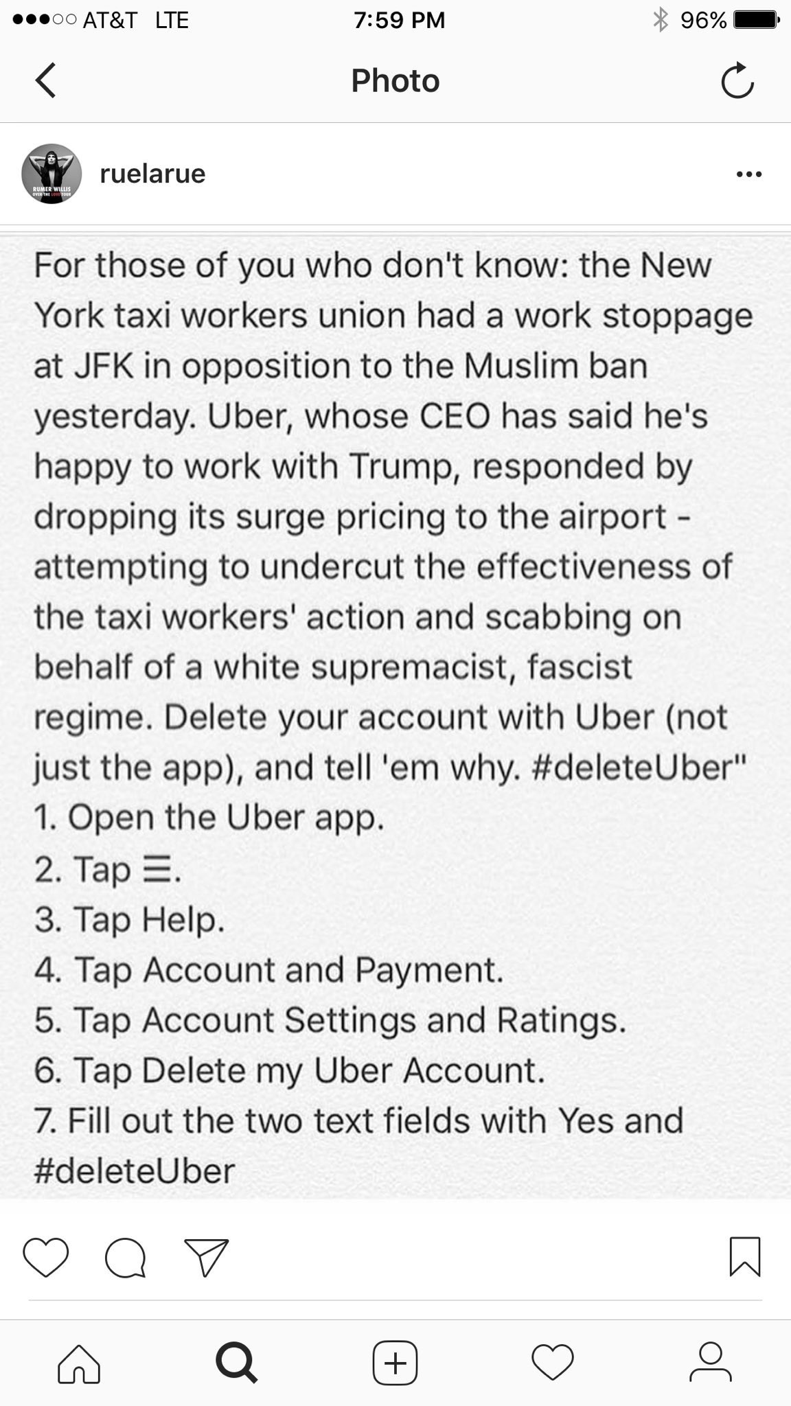 Susan Sarandon On Twitter Goodbye Uber Hello Lyft Deleteuber Https T Co Hk04fpllun Twitter