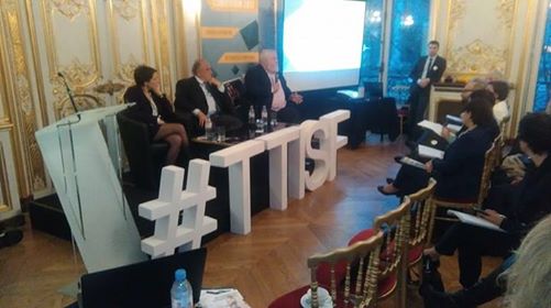 TTISI_France's tweet photo. On concluT ce 1er jour de #Convention avec une passionnante table ronde en compagnie de @PatrickBOUVARD @CFaillet &amp; H.Lachmann #TTISIF https://t.co/vgU3zCtcCW