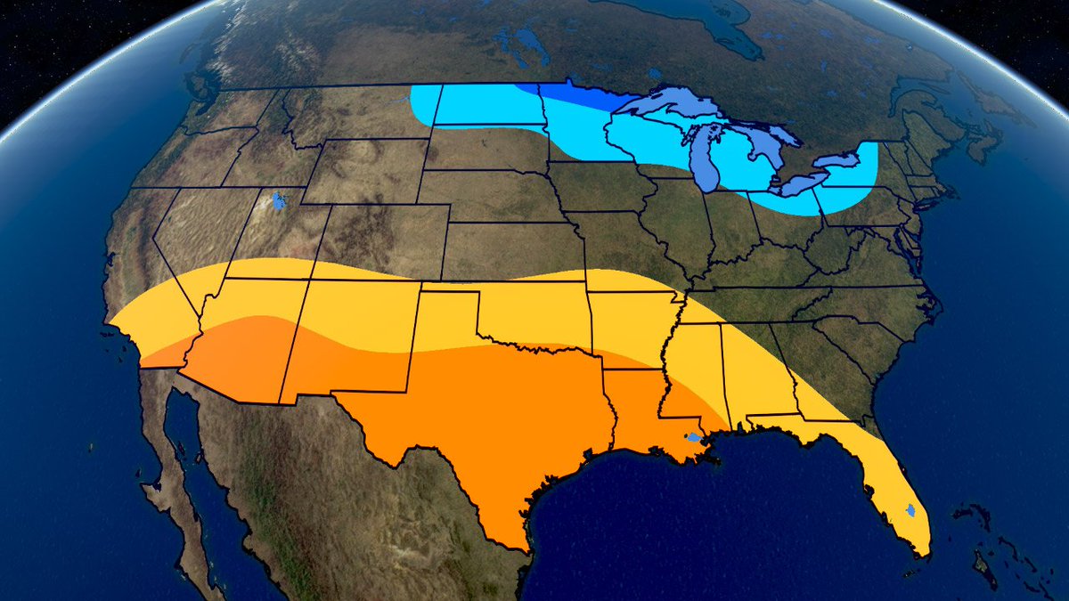 weatherchannel's tweet photo. January is coming to a close, so here's what to expect for temperatures in February: https://t.co/tGPQ7brMLJ https://t.co/szbqLECQuA