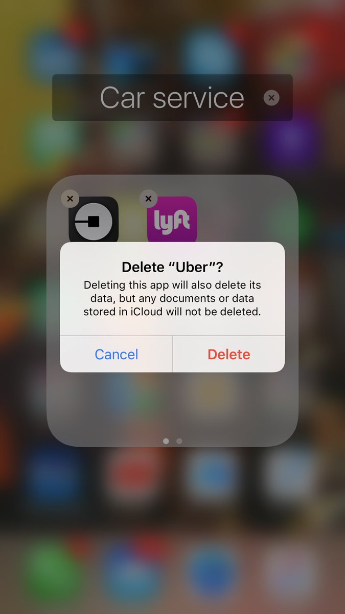 DrNwando's tweet photo. Adios @Uber! Happiest delete of my life! #DeleteUber #SupportLyft #NoBanNoWall #NoMuslimBan https://t.co/iVbSpTrwLS